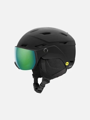 아동용 서베이 주니어 밉스 바이져 헬멧 SURVEY JR MIPS MATTE BLACK (GREEN MIRROR)